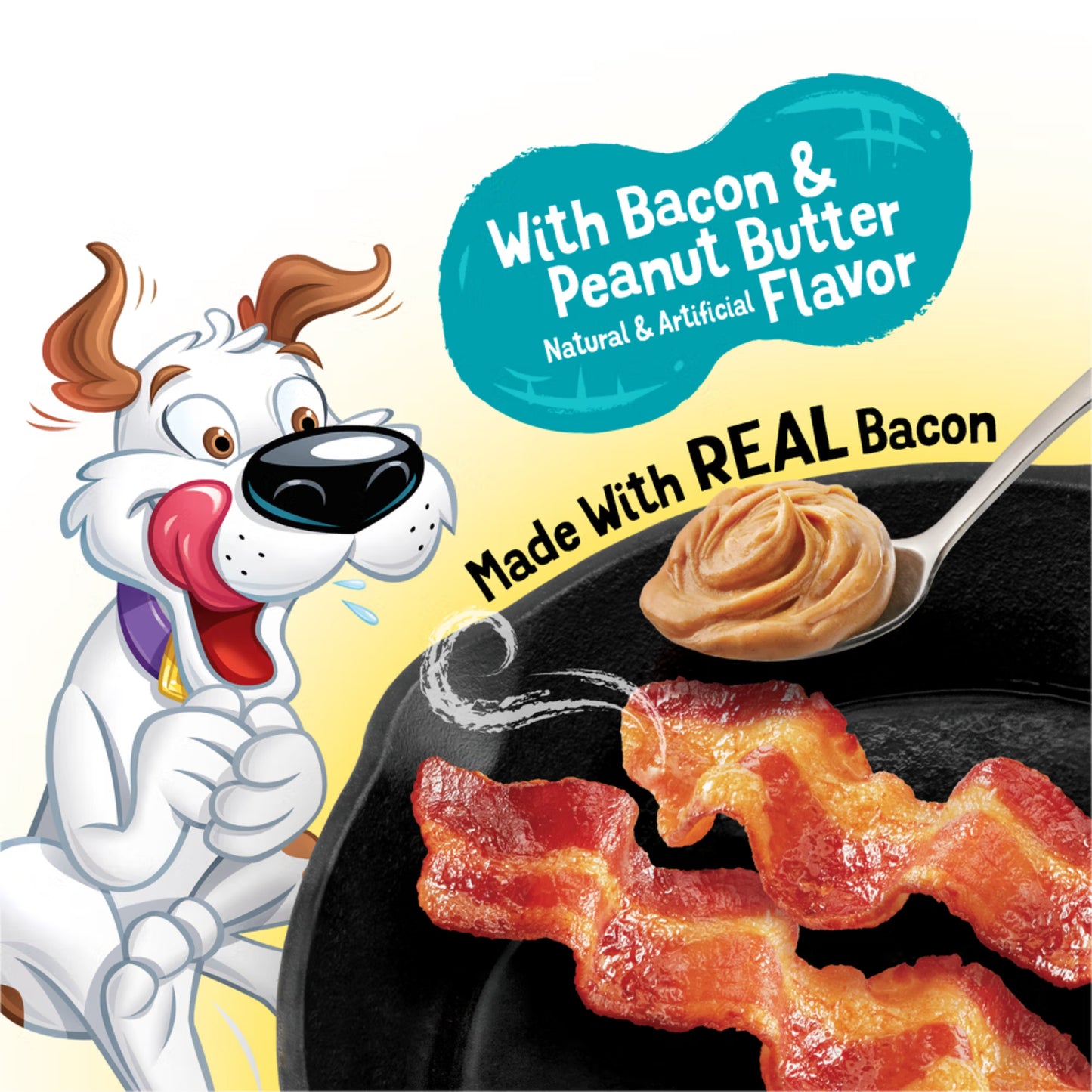 Beggin' With Bacon And Peanut Butter Flavor Dog Treats