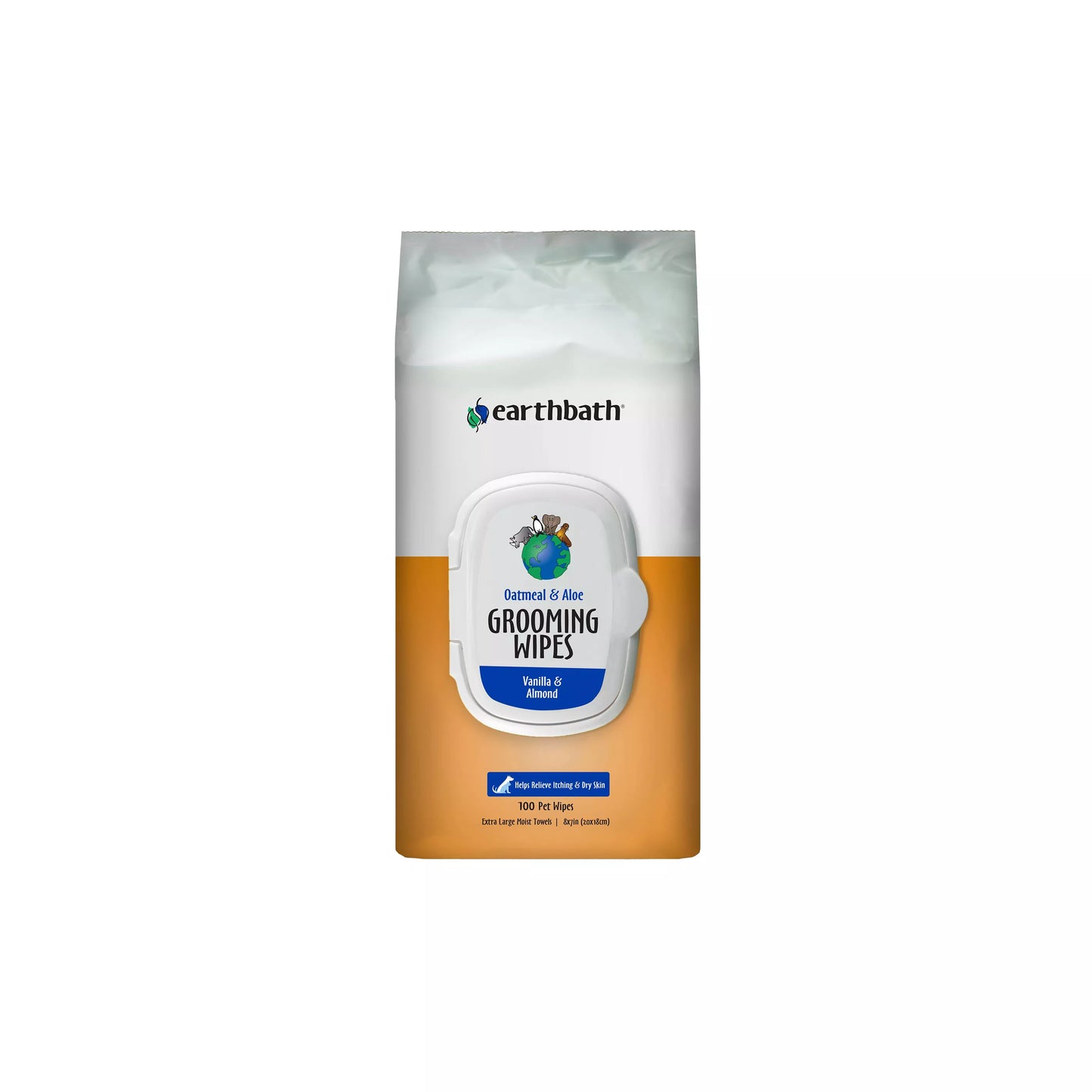 Earthbath Grooming Wipes - Oatmeal & Aloe