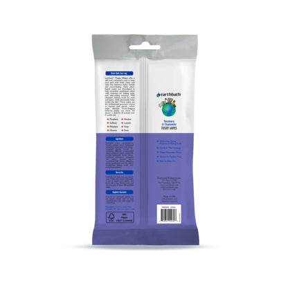 Earthbath Tushy Wipes - Rosemary Chamomile
