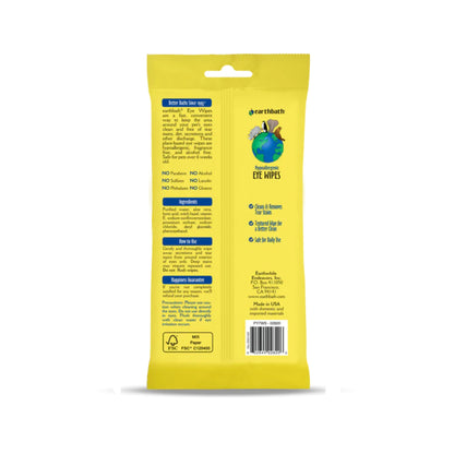Earthbath Hypoallergenic Eye Wipes