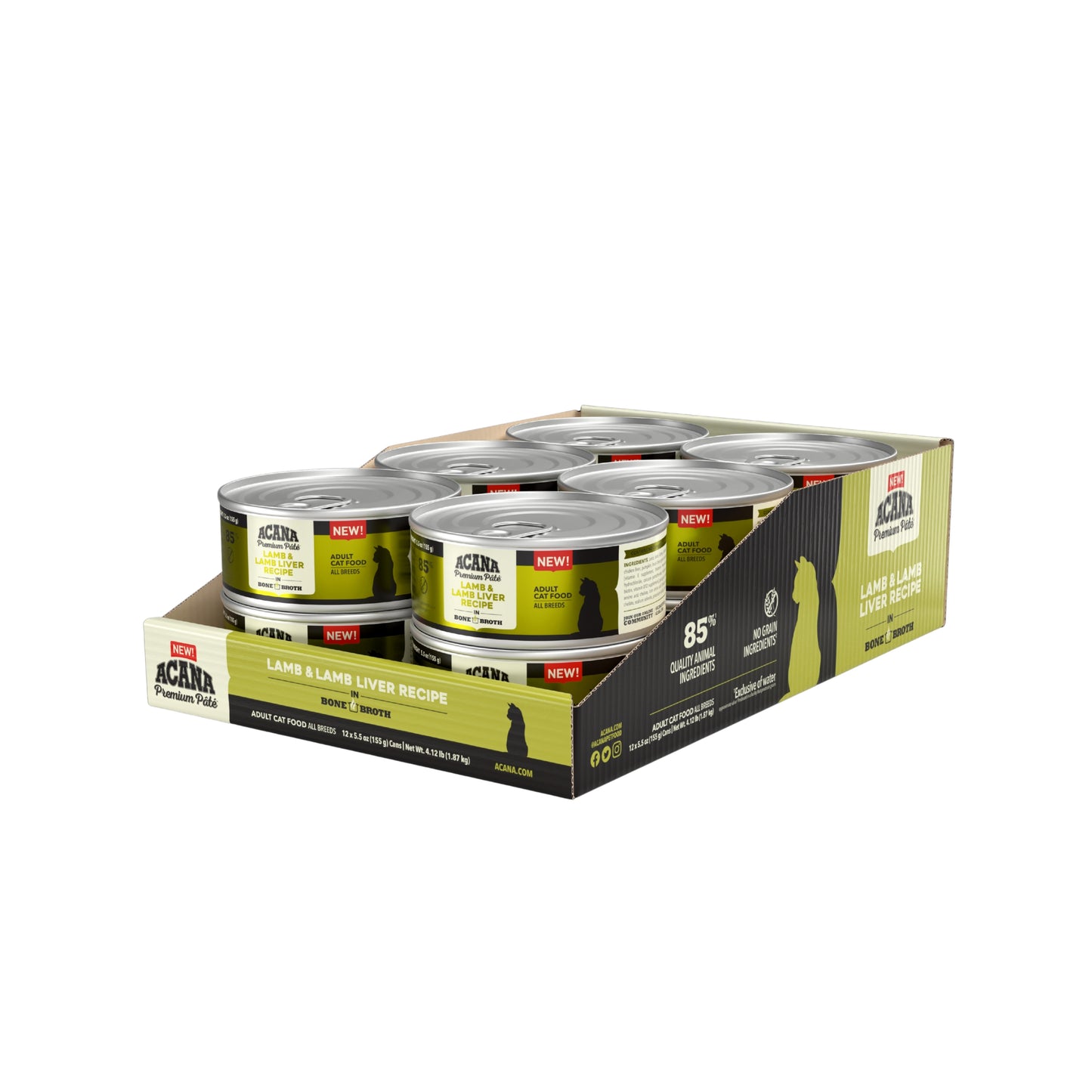 Acana Lamb + Lamb Liver in Bone Broth