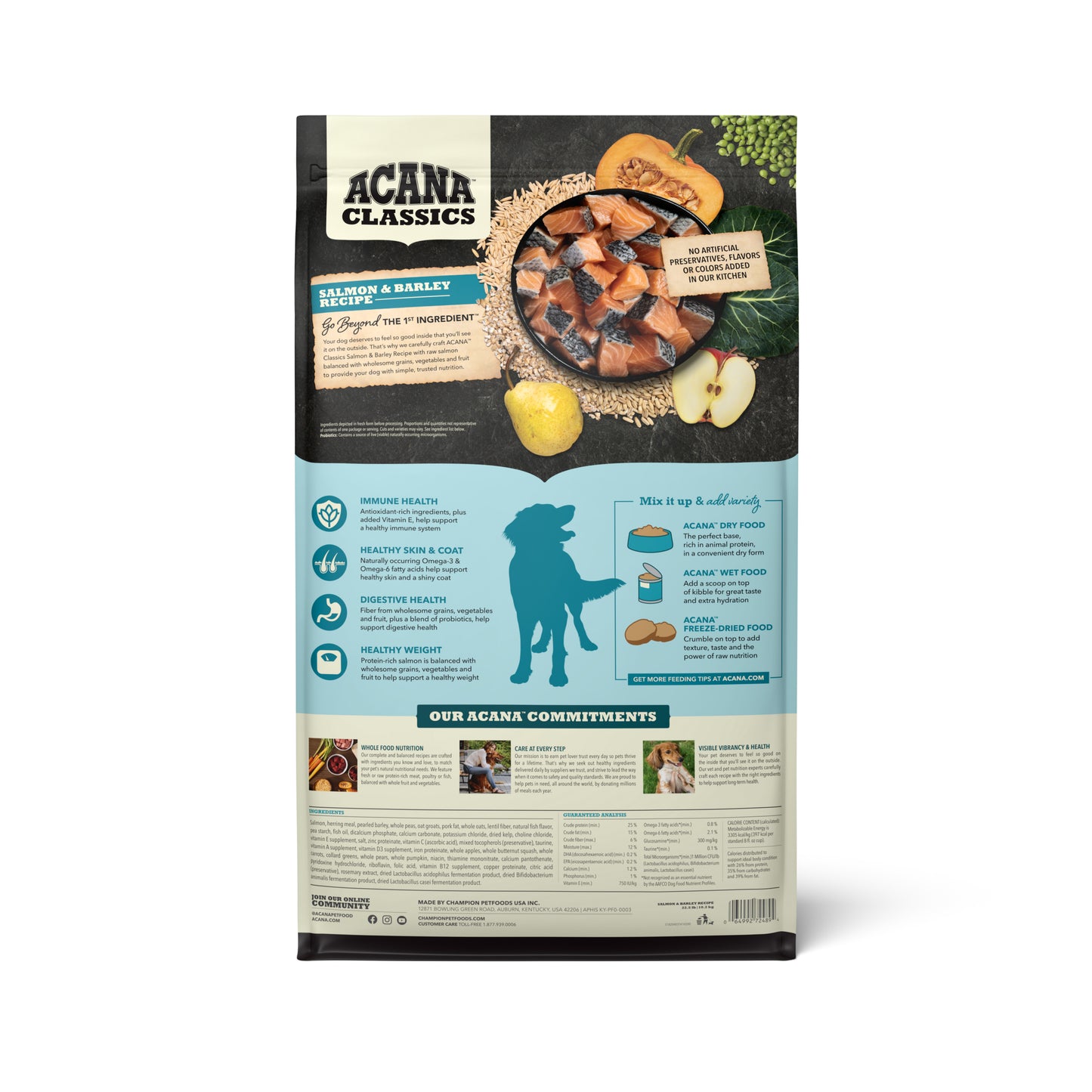 Acana Classics Salmon & Barley Recipe