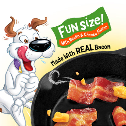Beggin’ Fun Size Dog Treats with Bacon & Cheese Flavor