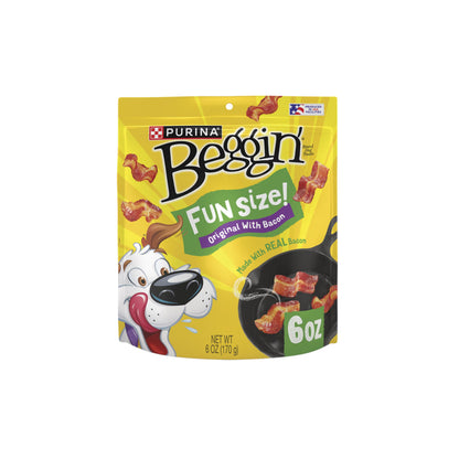 Beggin’ Fun Size Original Bacon Flavor Dog Treats