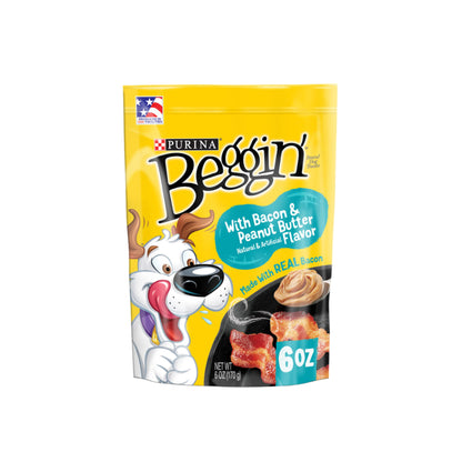 Beggin' With Bacon And Peanut Butter Flavor Dog Treats