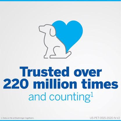 NexGard Chewables for Dogs, 60.1-121 lbs, 3 Chewable Tablets