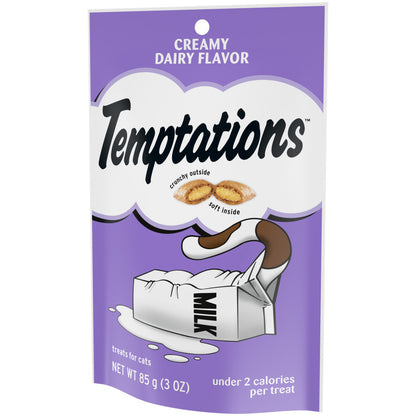 Temptations Classics Crunchy & Soft Adult Cat Treats Creamy Dairy, 1ea/3 oz