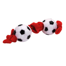 Lil Pals Plush and Vinyl Soccer ball Tug Toy Brown, 1ea/8 in