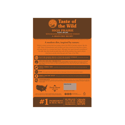 High Prairie Puppy Recipe with Roasted Bison & Roasted Venison