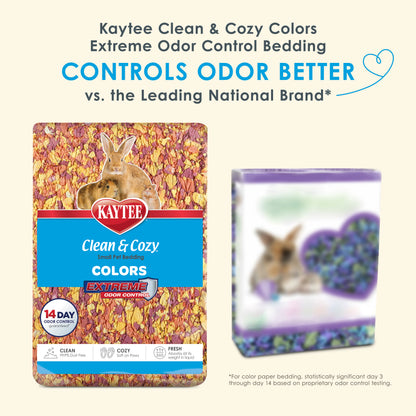 Kaytee Clean & Cozy Colors Sunset Bedding