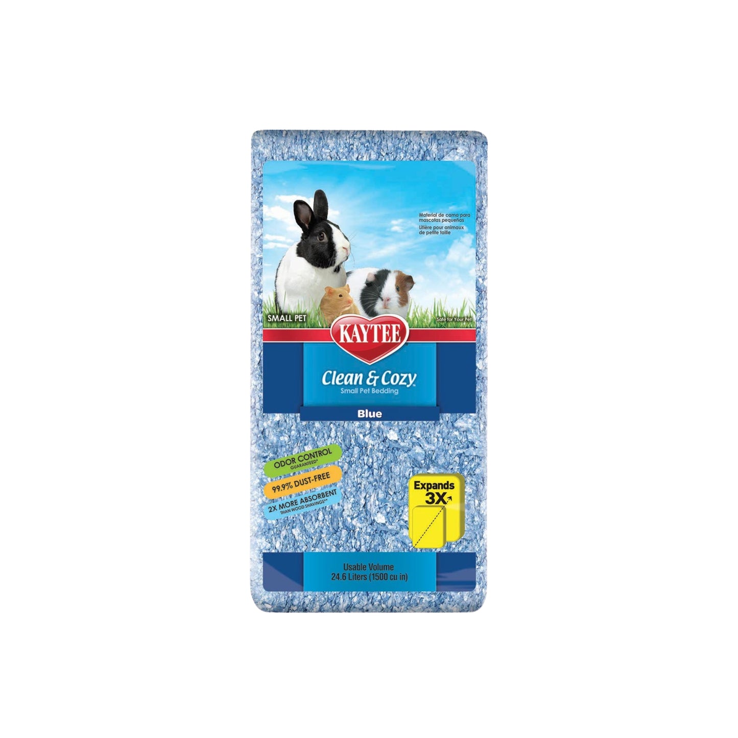 Kaytee Clean & Cozy Blue Bedding