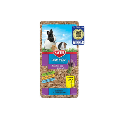 Kaytee Clean & Cozy Natural Lavender Bedding