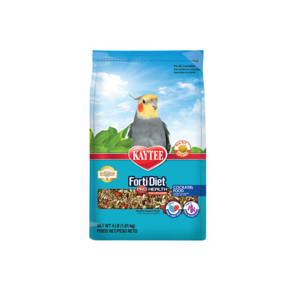 Kaytee Forti-Diet Pro Health Cockatiel food with Safflower