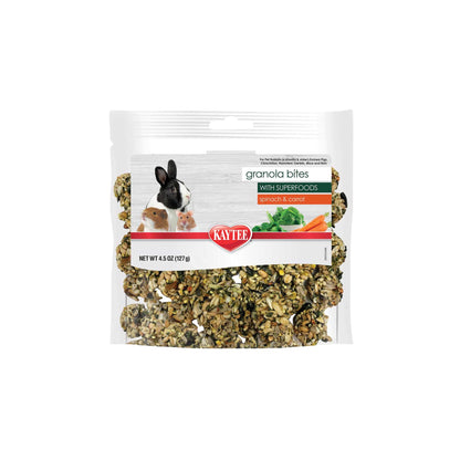 Kaytee Granola Bites with Superfoods Spinach and Carrot