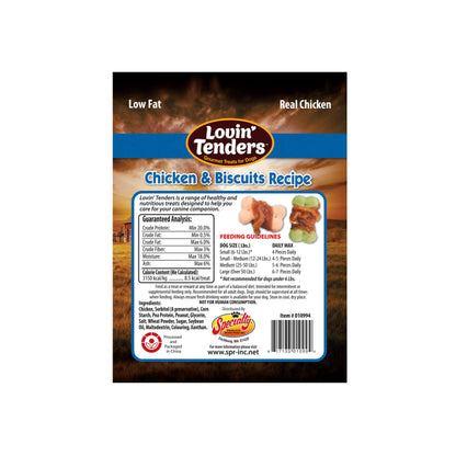 Lovin' Tenders Chicken & Biscuits Recipe Dog Treats