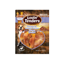 Lovin' Tenders Chicken & Sweet Potato Wraps Recipe Dog Treats