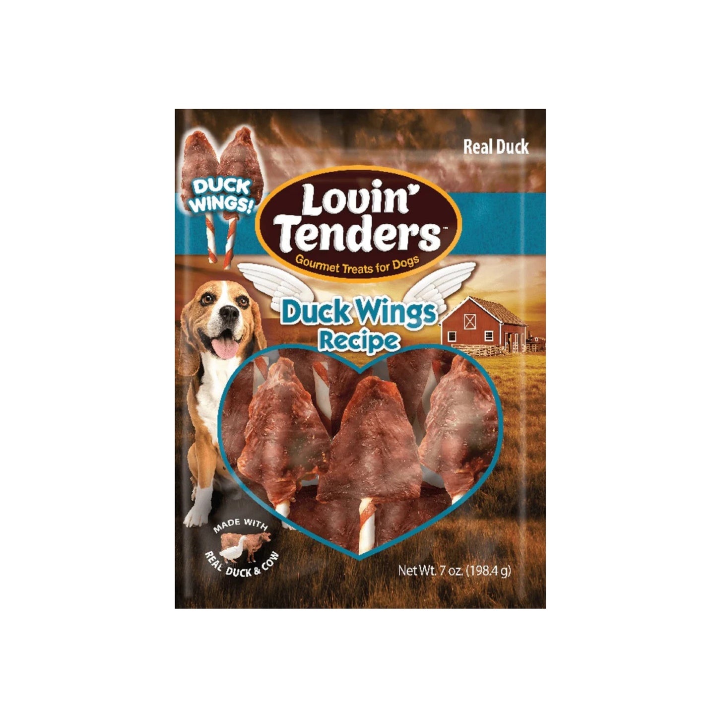 Lovin' Tenders Duck Wings Recipe Dog Treats
