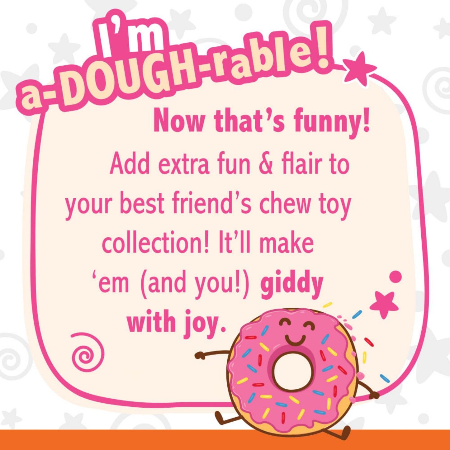 Nylabone Power Chew Donut Chew Toy