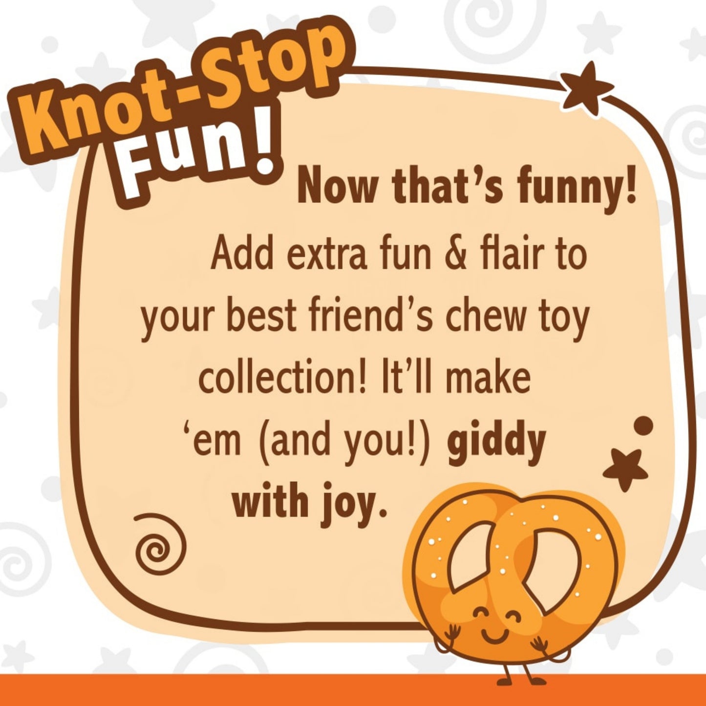 Nylabone Power Chew Pretzel Dog Toy