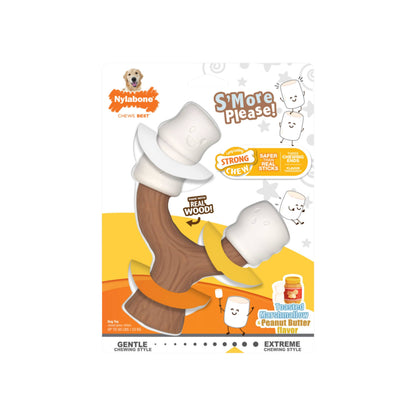 Nylabone Strong Chew Marshmallow Stick Dog Toy