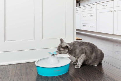 Drinkwell Butterfly Pet Fountain Blue, 1ea