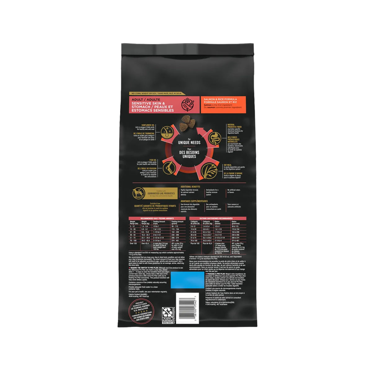 Pro Plan Adult Sensitive Skin & Stomach Salmon & Rice