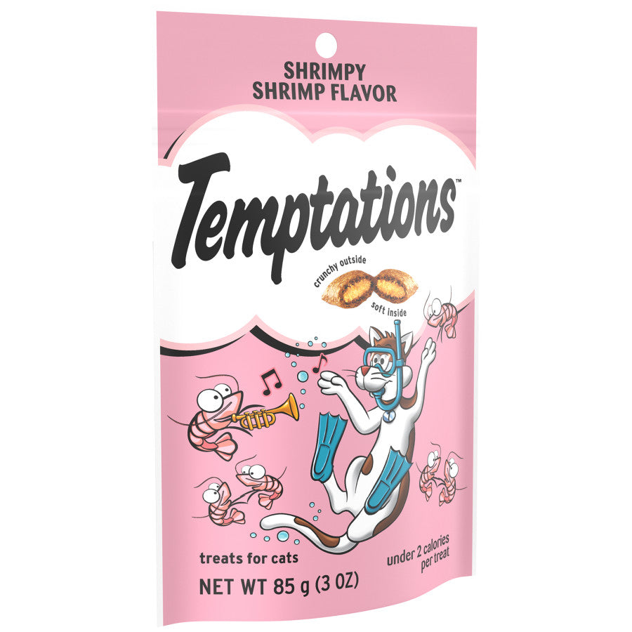 Temptations Classics Crunchy & Soft Adult Cat Treats Shrimpy Shrimp, 1ea/3 oz