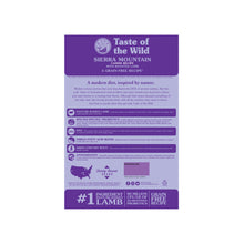 Sierra Mountain Canine Recipe with Roasted Lamb 26.9 LBS