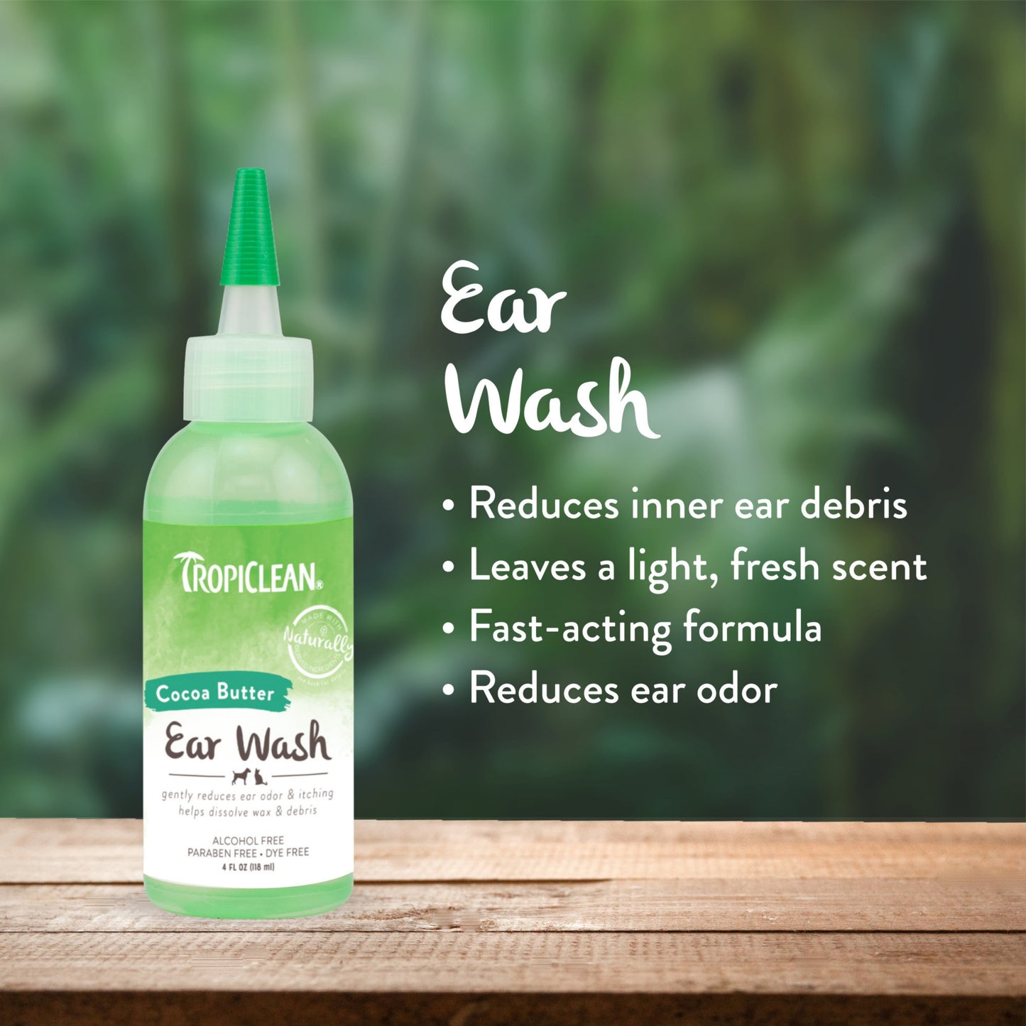 Tropiclean Alcohol Free Ear Wash for Pets