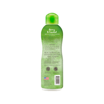Tropiclean Berry & Coconut Deep Cleansing Shampoo for Pets