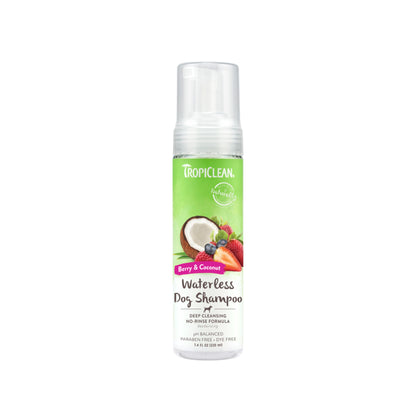 Tropiclean Berry & Coconut Deep Cleansing Waterless Shampoo for Dogs
