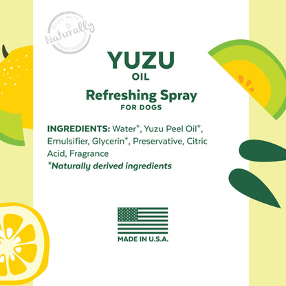 Tropiclean Essentials Yuzu Oil Refreshing Spray for Dogs