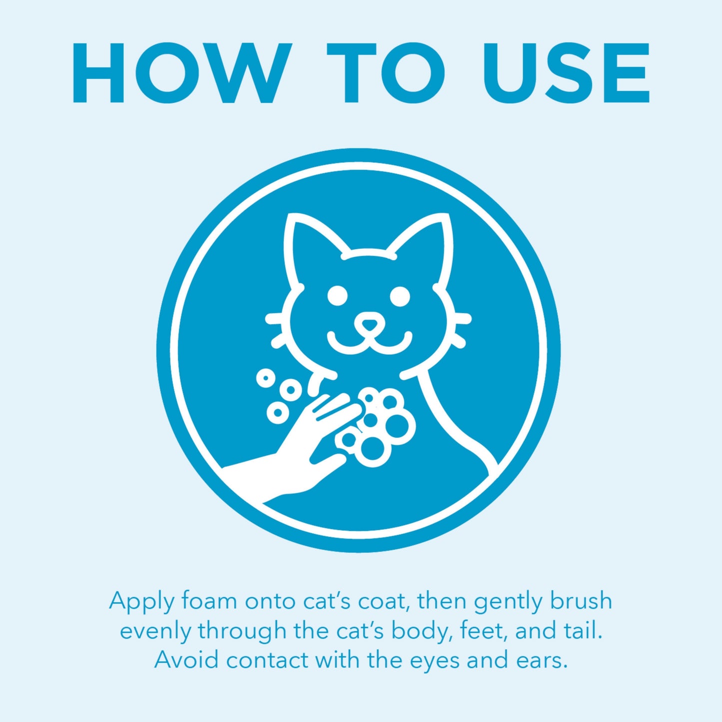 Tropiclean Oxymed Hairball Relief No-Rinse Foaming Shampoo for Cats