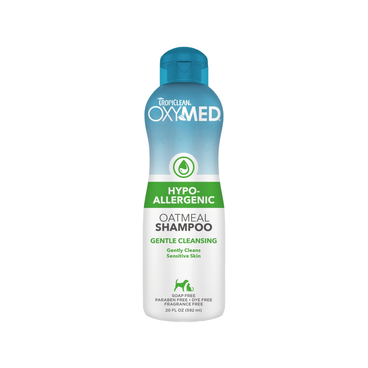 Tropiclean Oxymed Hypoallergenic Oatmeal Shampoo for Pets