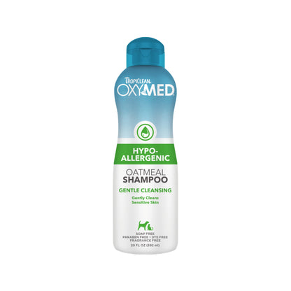 Tropiclean Oxymed Hypoallergenic Oatmeal Shampoo for Pets