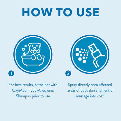 Tropiclean Oxymed Hypoallergenic Soothing Spray for Pets