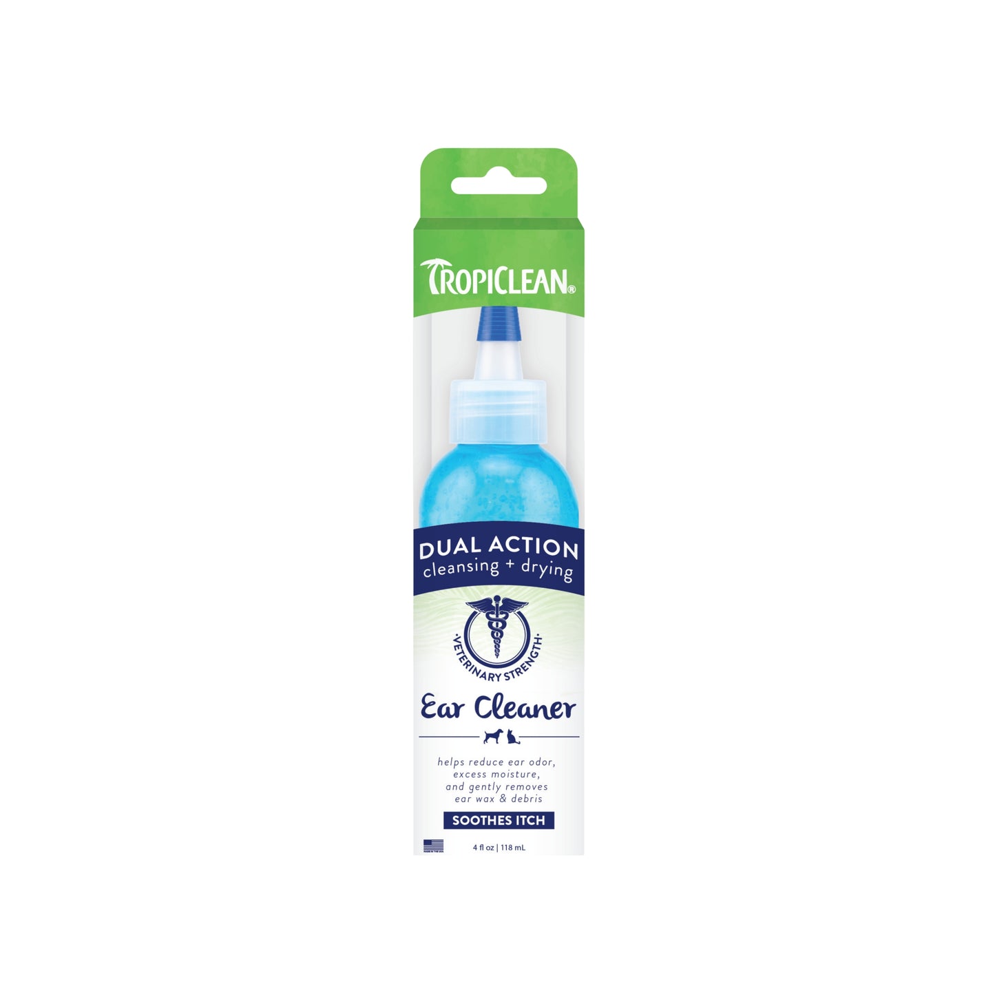 Tropiclean Dual Action Ear Cleaner for Pets