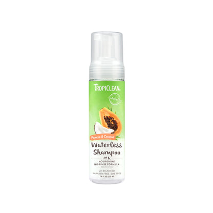 Tropiclean Papaya & Coconut Waterless Shampoo for Pets