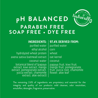 Tropiclean Papaya & Coconut Waterless Shampoo for Pets