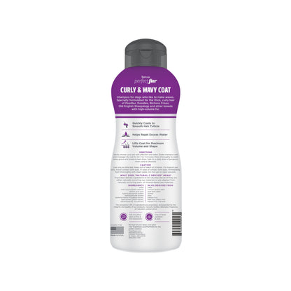 Tropiclean PerfectFur Curly & Wavy Coat Shampoo for Dogs