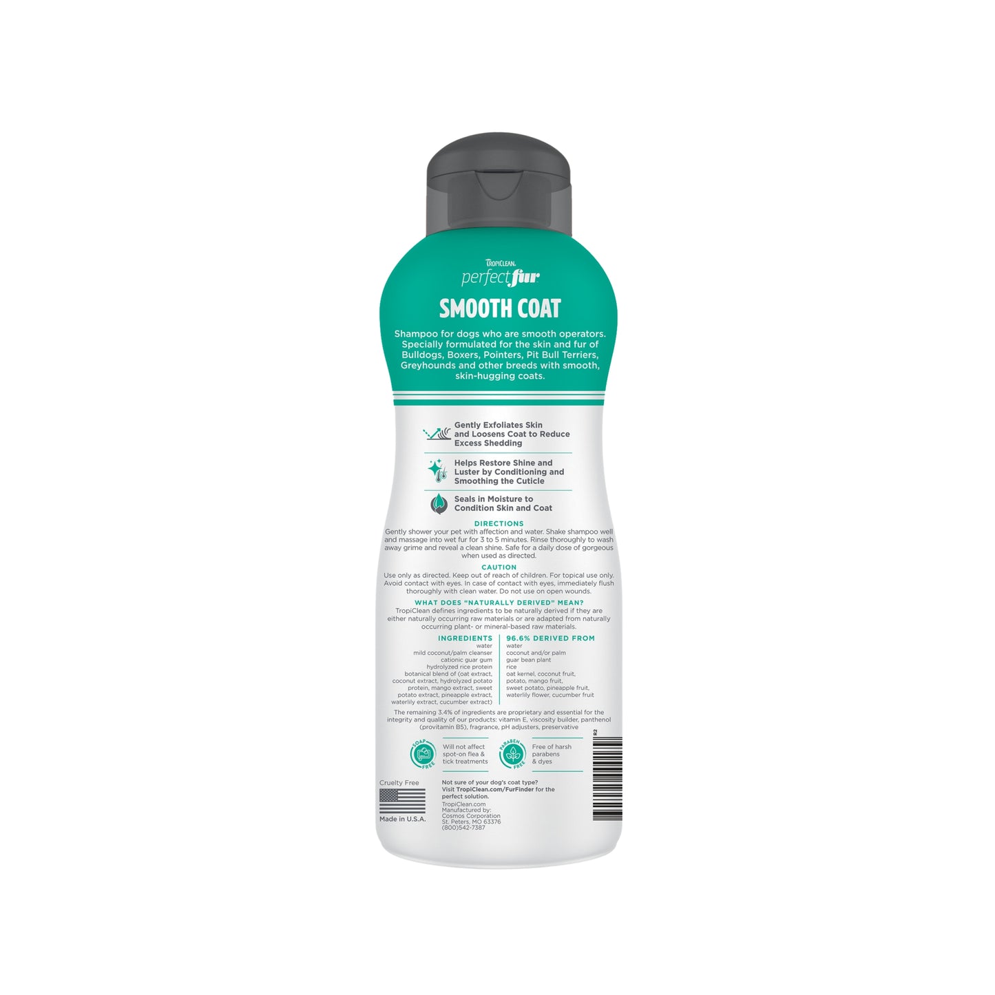 Tropiclean PerfectFur Smooth Coat Shampoo for Dogs