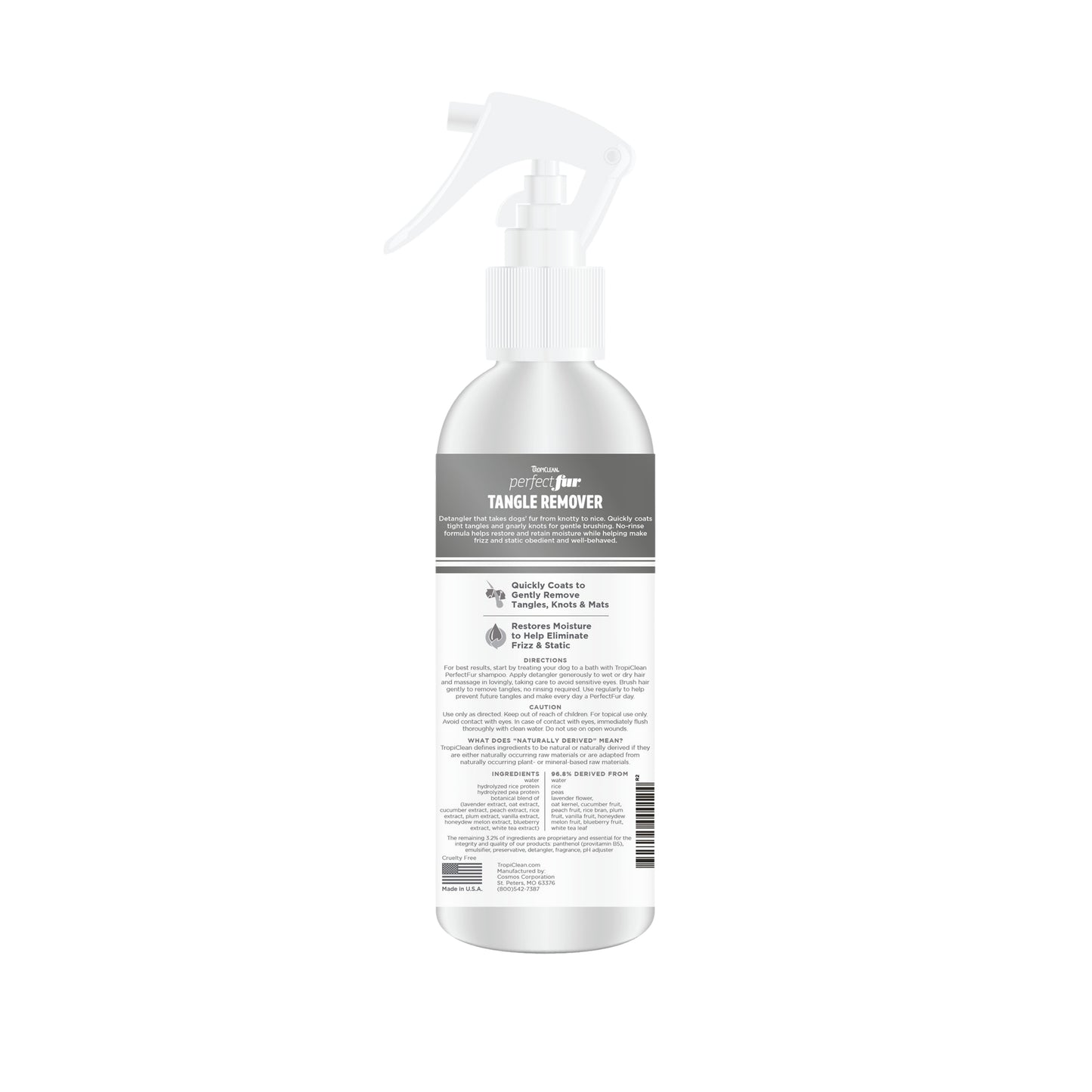 Tropiclean PerfectFur Tangle Remover Spray for Dogs