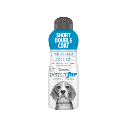 Tropiclean PerfectFur Short Double Coat Shampoo for Dogs