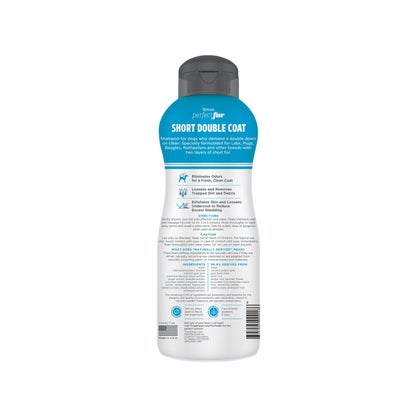 Tropiclean PerfectFur Short Double Coat Shampoo for Dogs