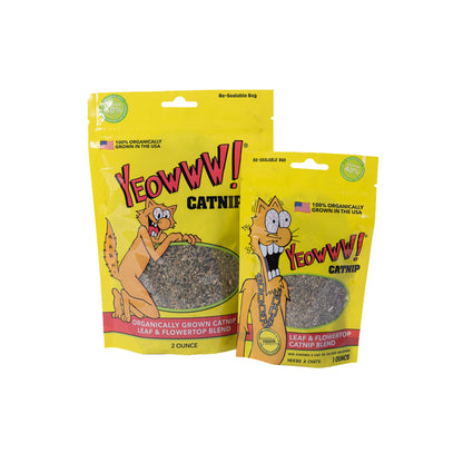 Yeowww Catnip Catnip Pouch Leaf and Flowertop blend