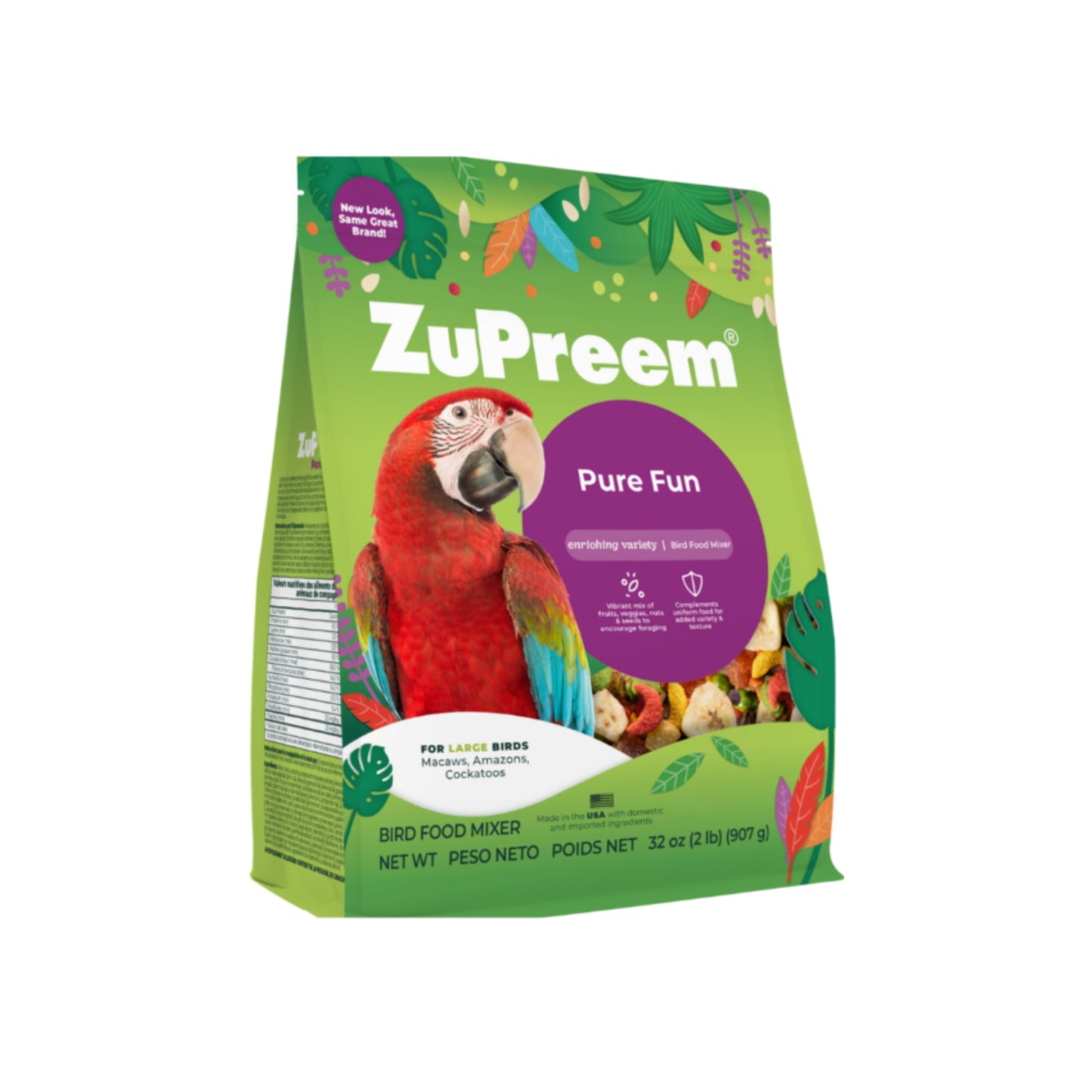 Zupreem Pure Fun Large Birds