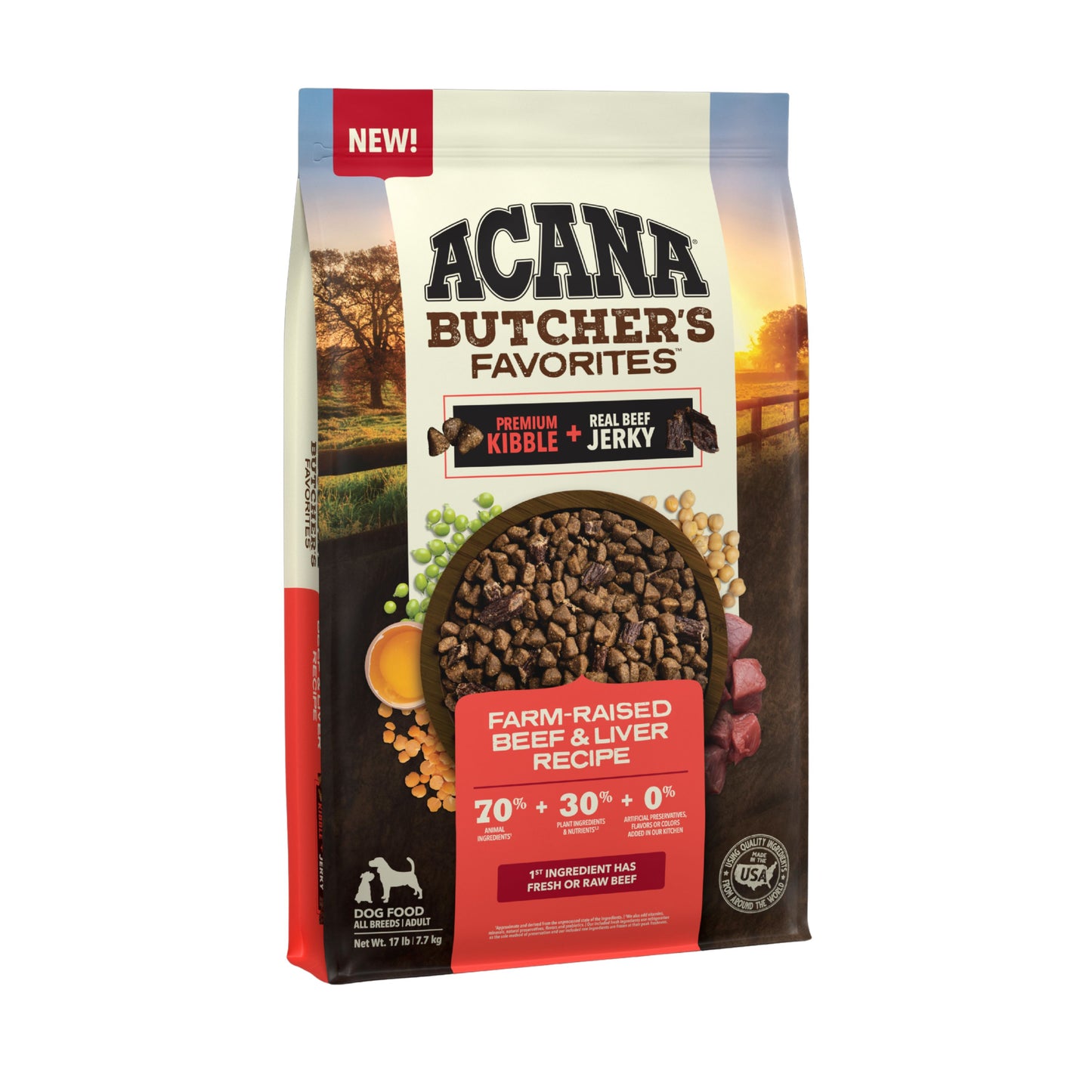 Butcher's Favorites™, Farm-Raised Beef & Liver Recipe