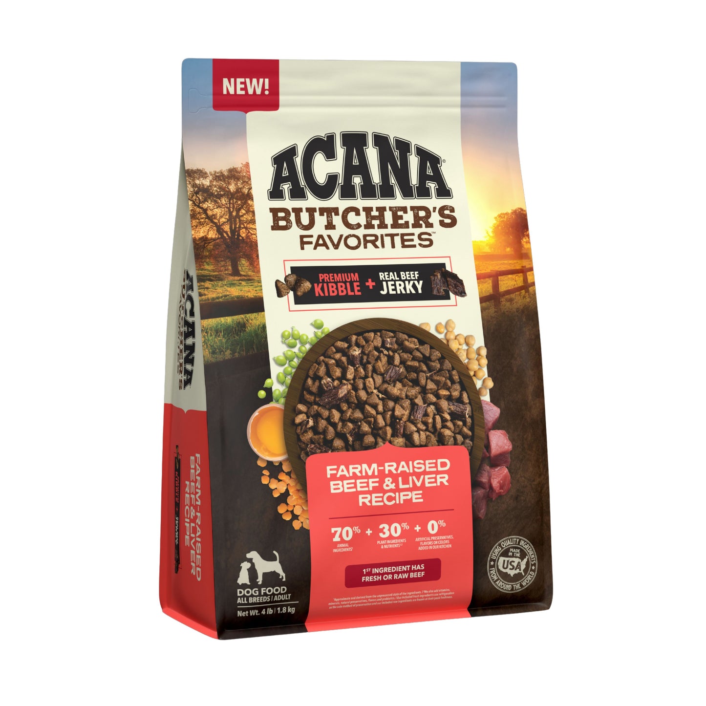 Butcher's Favorites™, Farm-Raised Beef & Liver Recipe