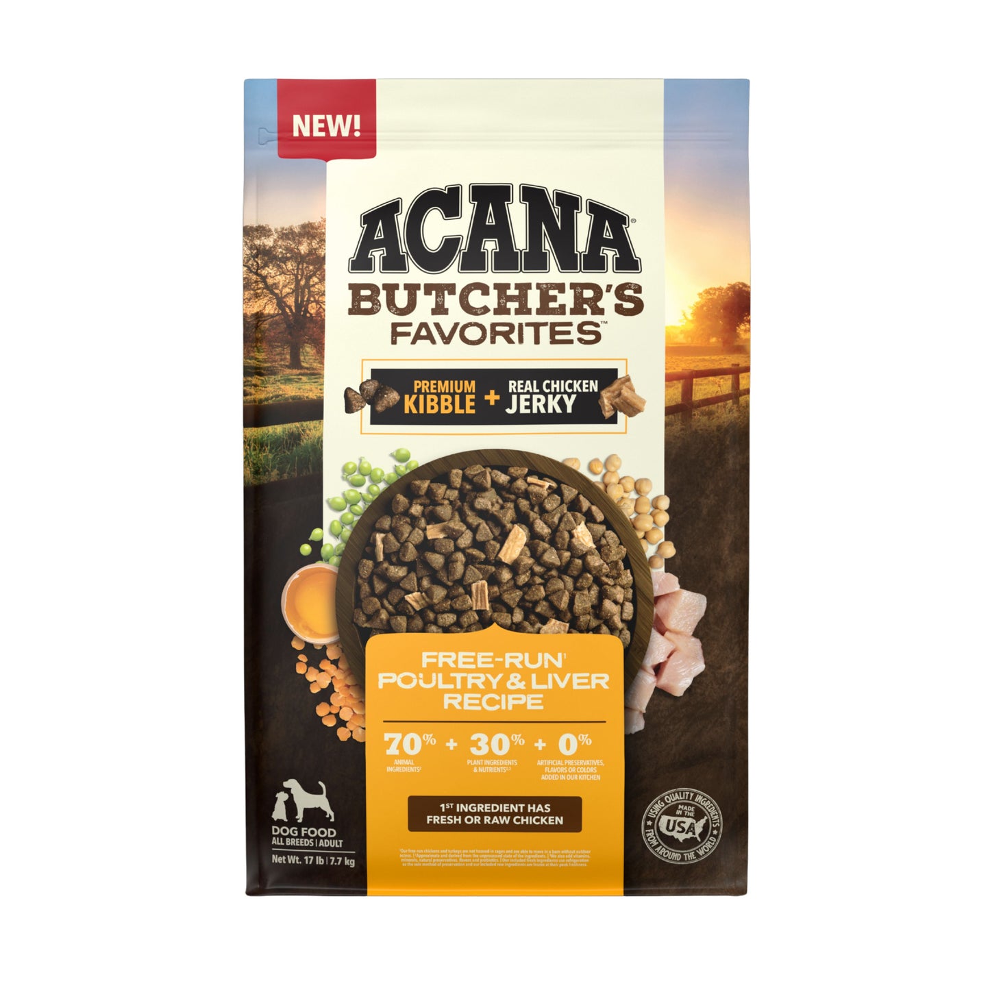 Butcher's Favorites™, Free-Run Poultry & Liver Recipe