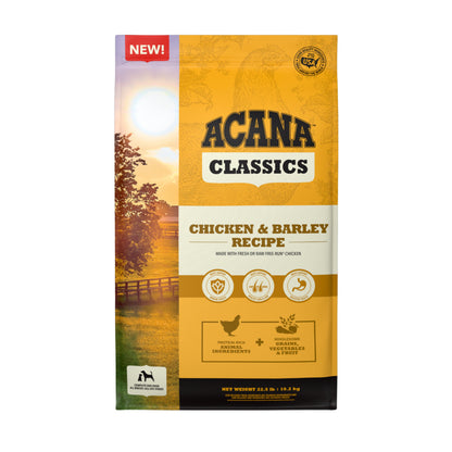 Acana Classics Chicken & Barley Recipe